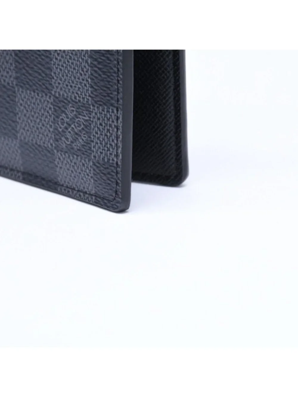 Louis Vuitton Pocket Organizer Card Case KT Damier Black